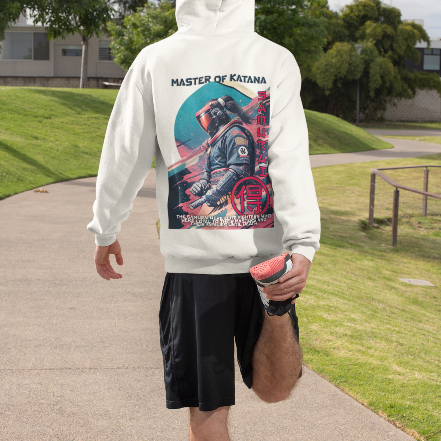 master - oversized hoodie