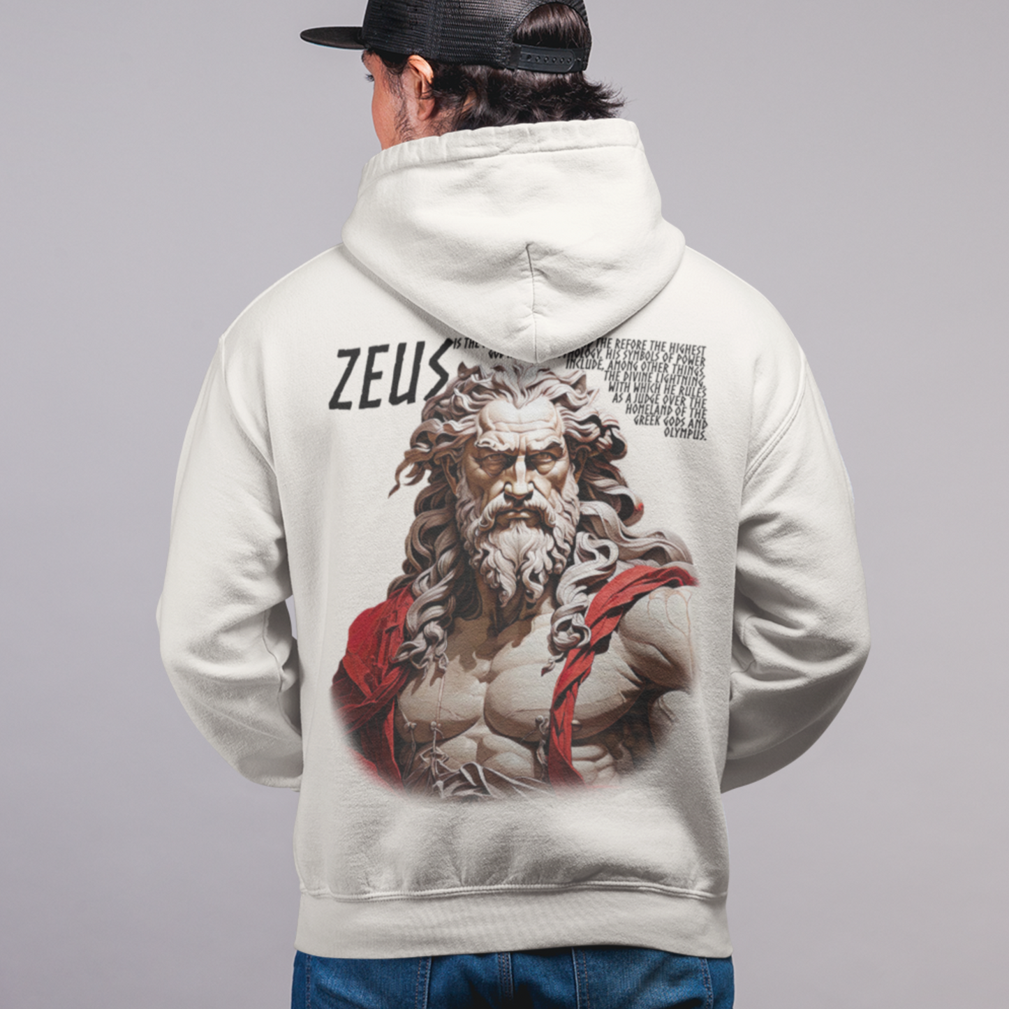 zeus - oversized hoodie