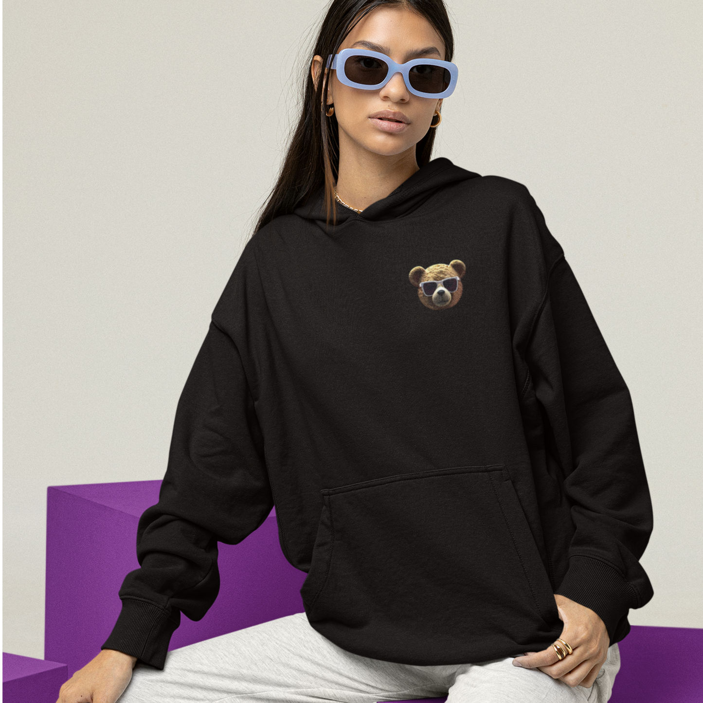 teddy - oversized hoodie