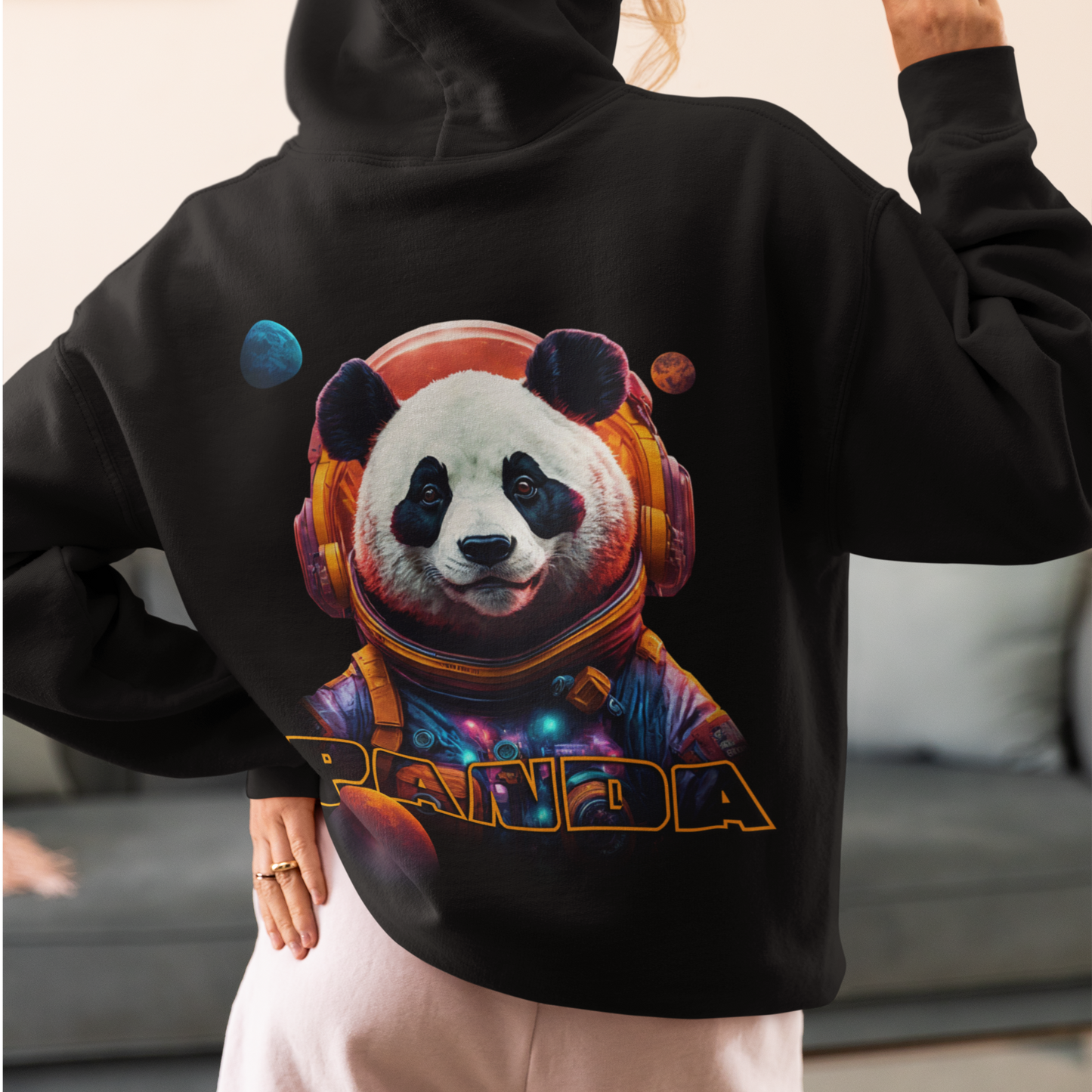 panda - oversized hoodie