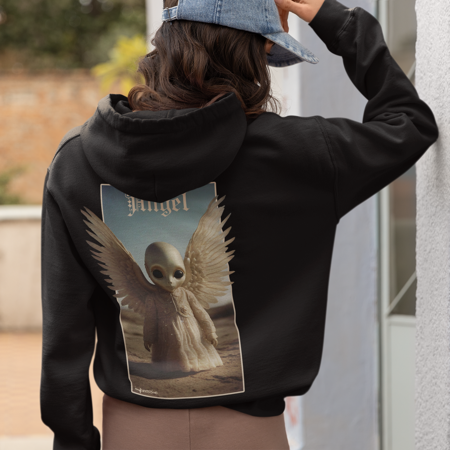 angel - oversized hoodie