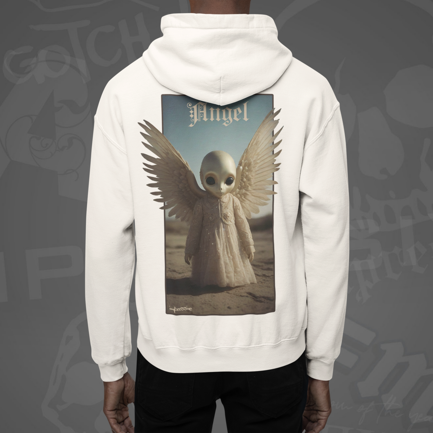 angel - oversized hoodie